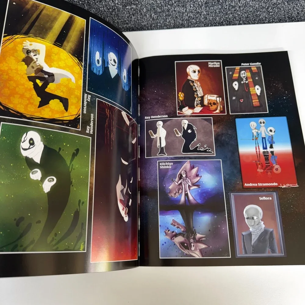 Gamers for Good Presents Undertale Fan Art Book Charity Kickstarter 1st Edition